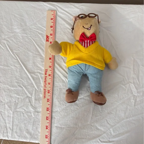 1987 Arthur Set Collection 3 Arthur Dolls 1 DW Read 1 Backpack Original PBS - Picture 11 of 15